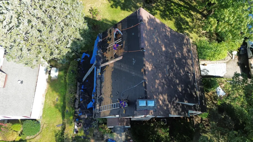 Westchester Roofing before & after images