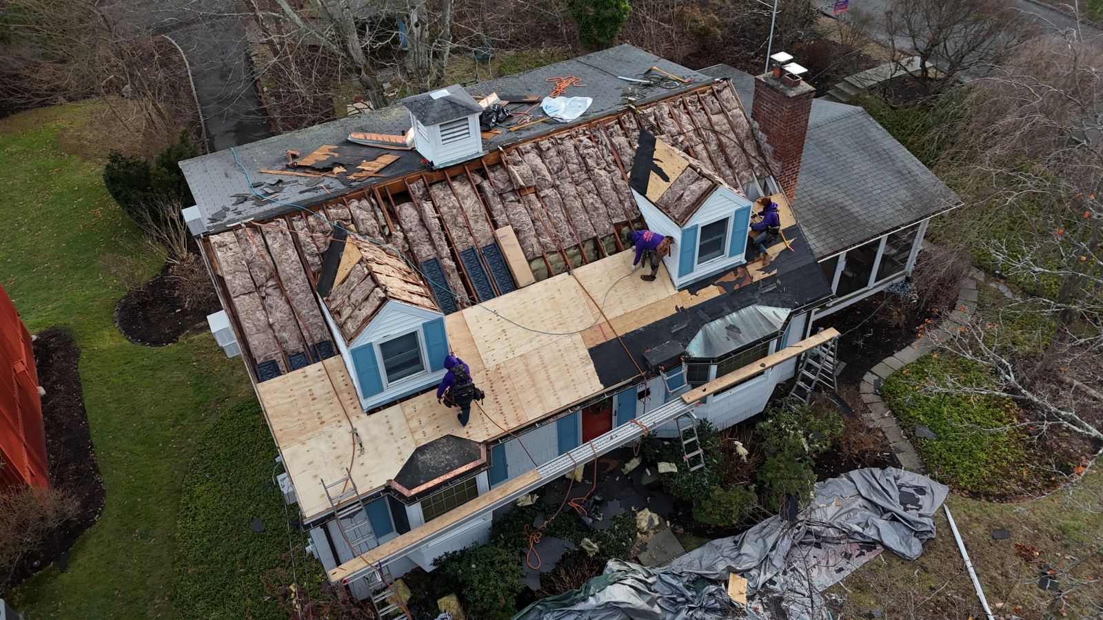 Westchester Roofing before & after images