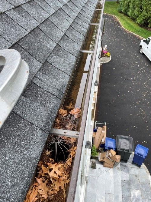 Westchester Roofing before & after images