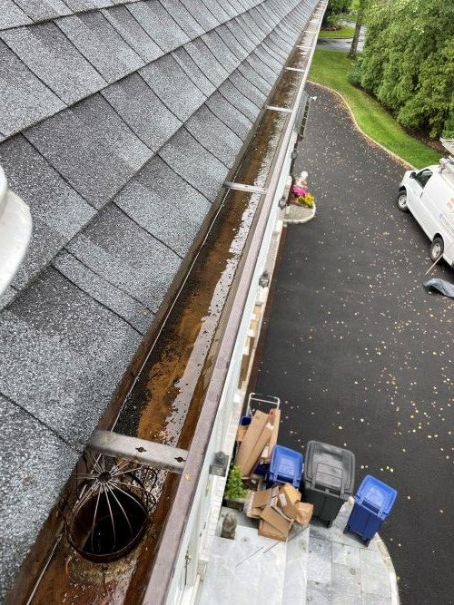 Westchester Roofing before & after images