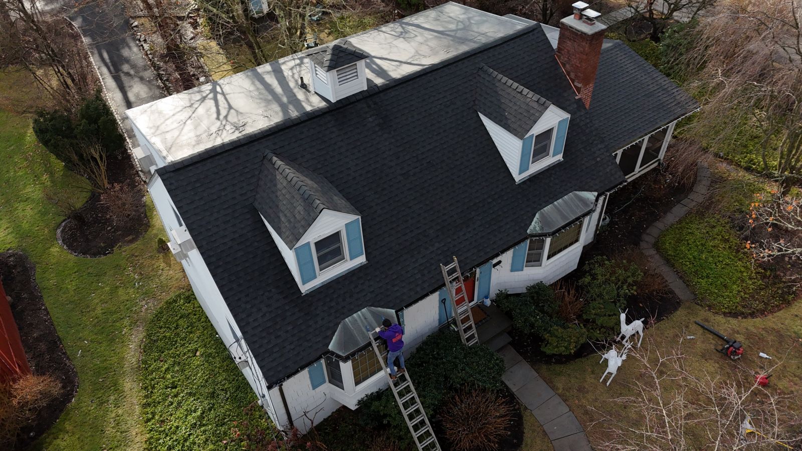 Westchester Roofing before & after images