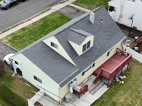Roof replacement job completed