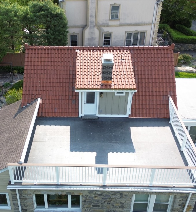 Westchester Roofing Project Before/After image