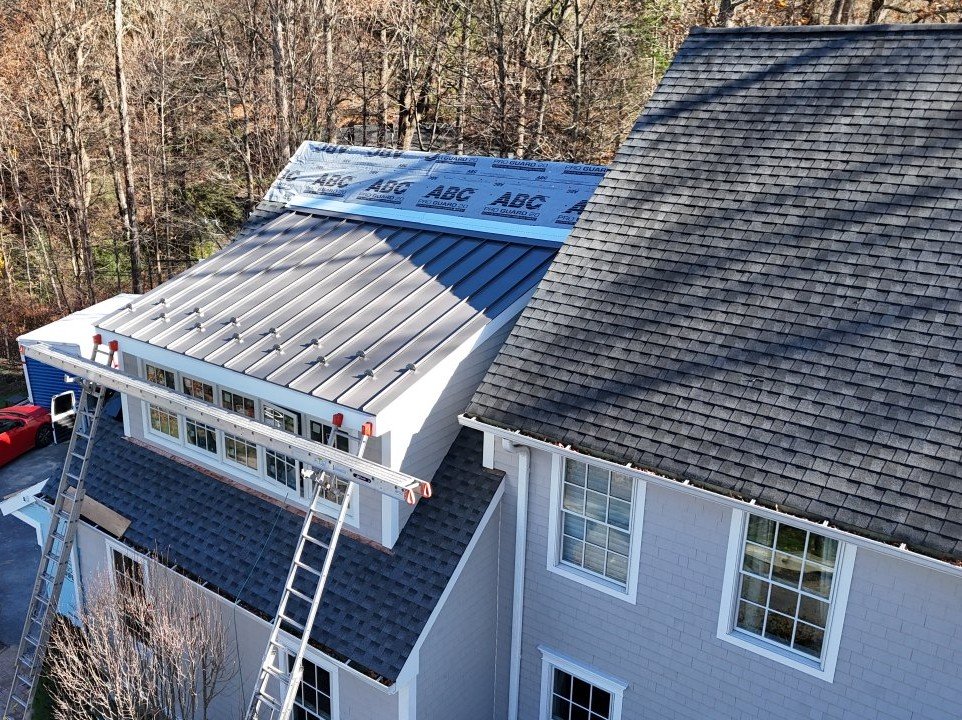 Westchester Roofing Project Before/After image